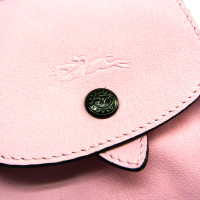 Longchamp Le Pliage aus Leder in Rosa / Pink