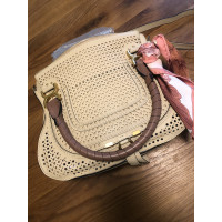 Chloé Marcie Bag Leer in Beige