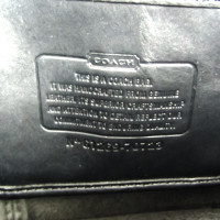 Coach Handtasche aus Leder in Schwarz