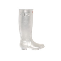 Hunter Boots in Silvery