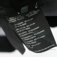 Prada Paire de Pantalon en Coton en Noir