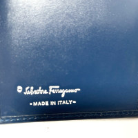 Salvatore Ferragamo Gancini Leather in Blue
