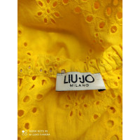 Liu Jo Strick aus Baumwolle in Gelb