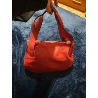 Cromia Tote Bag aus Leder in Rot