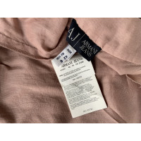 Armani Jeans Kleid aus Baumwolle in Nude