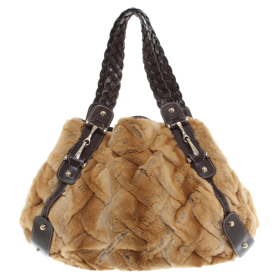 Gucci Real fur handbag