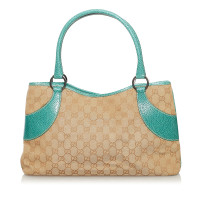 Gucci Handbag Canvas in Beige