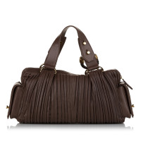 Bulgari Sac à main en Cuir en Marron