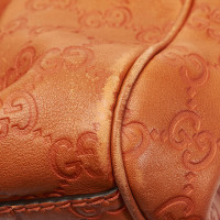 Gucci Sukey Bag aus Leder in Orange