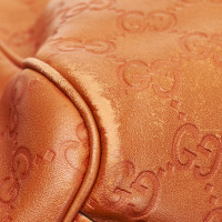 Gucci Sukey Bag aus Leder in Orange