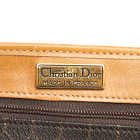 Christian Dior Handbag Canvas in Black