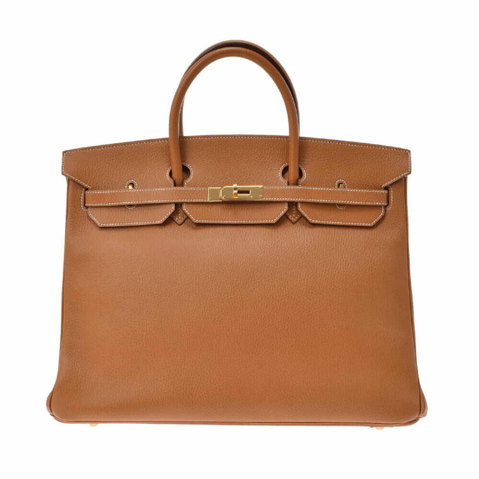 Hermès Birkin Bag 40 aus Leder in Braun