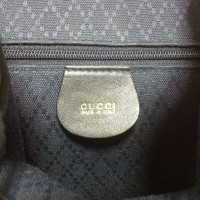 Gucci Bamboo Backpack Leer in Zwart