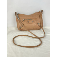 Balenciaga Classic Clutch Bag Leather in Pink