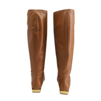 Salvatore Ferragamo Boots Leather in Brown