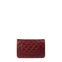 Chanel Wallet on Chain aus Leder in Rot