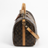 Louis Vuitton Keepall 45 Bandouliere Canvas in Brown