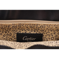 Cartier Panthère aus Leder in Schwarz
