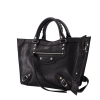Balenciaga Neo CI Up Dow Ew M Bag Leather in Black