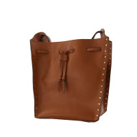 Isabel Marant Buky Bag in Pelle in Rosso