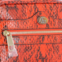 Gucci Camera Bag Leer in Oranje