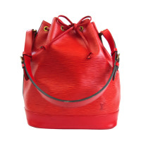 Louis Vuitton Sac Noé in Pelle in Rosso