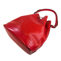 Louis Vuitton Sac Noé in Pelle in Rosso