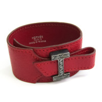 Hermès Bracelet/Wristband Leather in Red