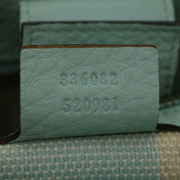 Gucci Bamboo Shopper Leather in Blue