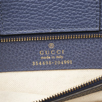 Gucci Tote bag Leer in Violet