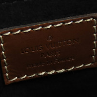 Louis Vuitton Pallas in Tela in Marrone