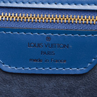 Louis Vuitton Saint Jacques Leer in Blauw