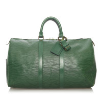 Louis Vuitton Keepall 45 Leather in Green
