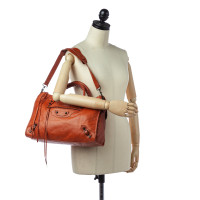 Balenciaga City Bag Leather in Brown