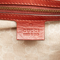 Gucci Doctor Lady Stirrup Leer in Rood