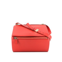 Givenchy Pandora Bag aus Leder in Rot