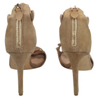 Alaïa Sandalen Suède in Beige