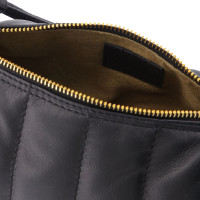 Manu Atelier Padded Cylinder Leather in Black