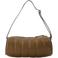 Manu Atelier Padded Cylinder Leather in Brown