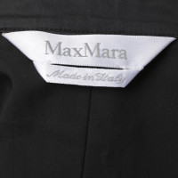Max Mara Robe en noir Wrap