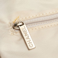 Chanel Tote bag in Cotone in Beige