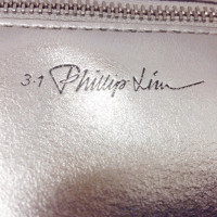 Phillip Lim Handtasche aus Leder in Silbern