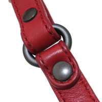 Bottega Veneta Umhängetasche aus Leder in Rot