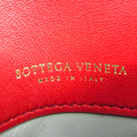 Bottega Veneta Täschchen/Portemonnaie aus Leder in Rot