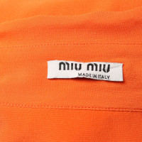 Miu Miu Oberteil in Orange