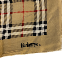 Burberry Scarf/Shawl Silk in Brown