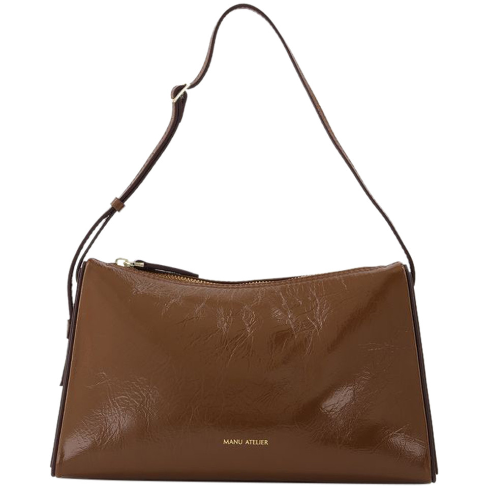 Manu Atelier Prism Bag Leather in Brown