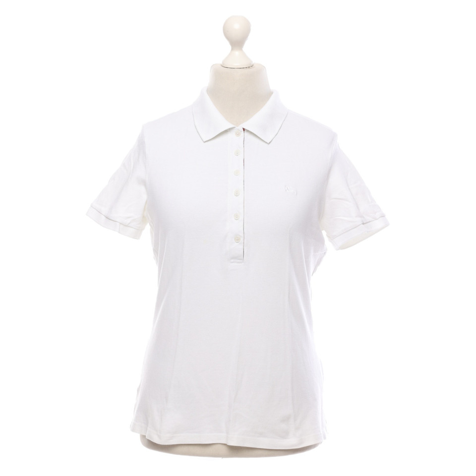 Burberry Top en Coton en Blanc