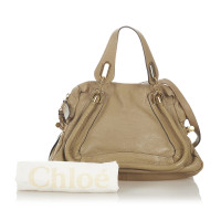 Chloé Paraty Bag Leer in Beige