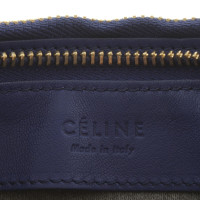 Céline Trio Large Leather in Blue